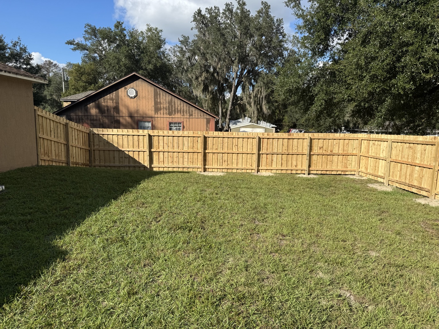 Wood Privacy Fence